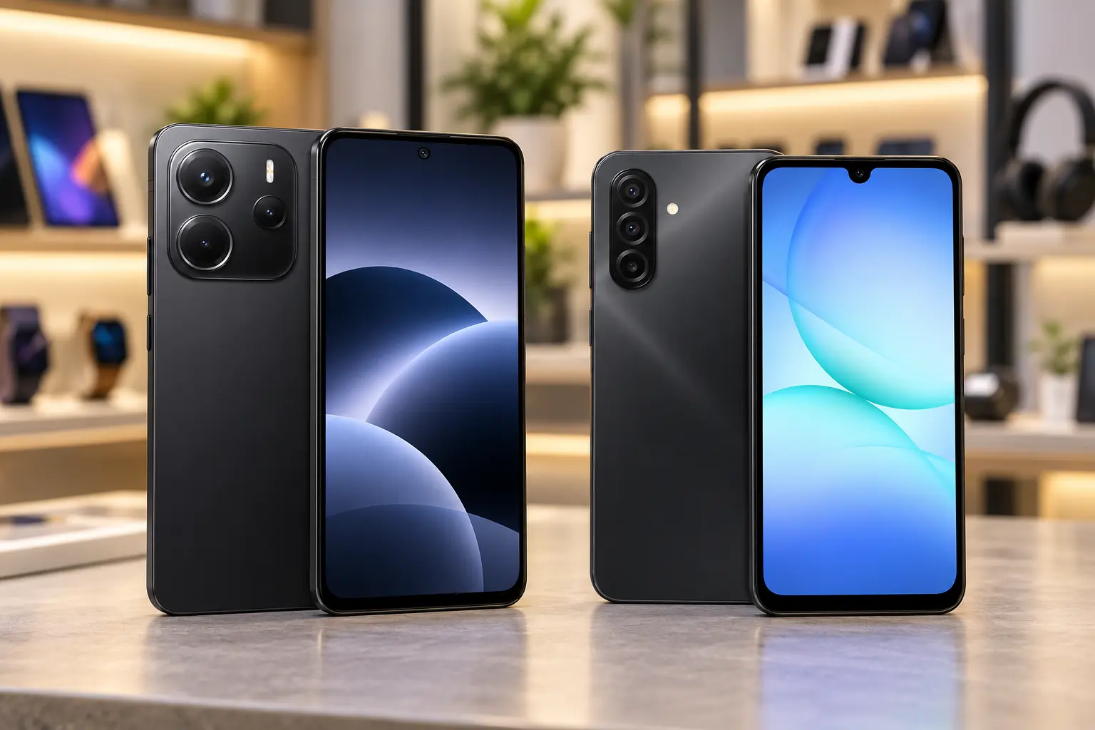Redmi Note 14 ou Galaxy A17: 256GB não bastam; câmera e IP54 importam