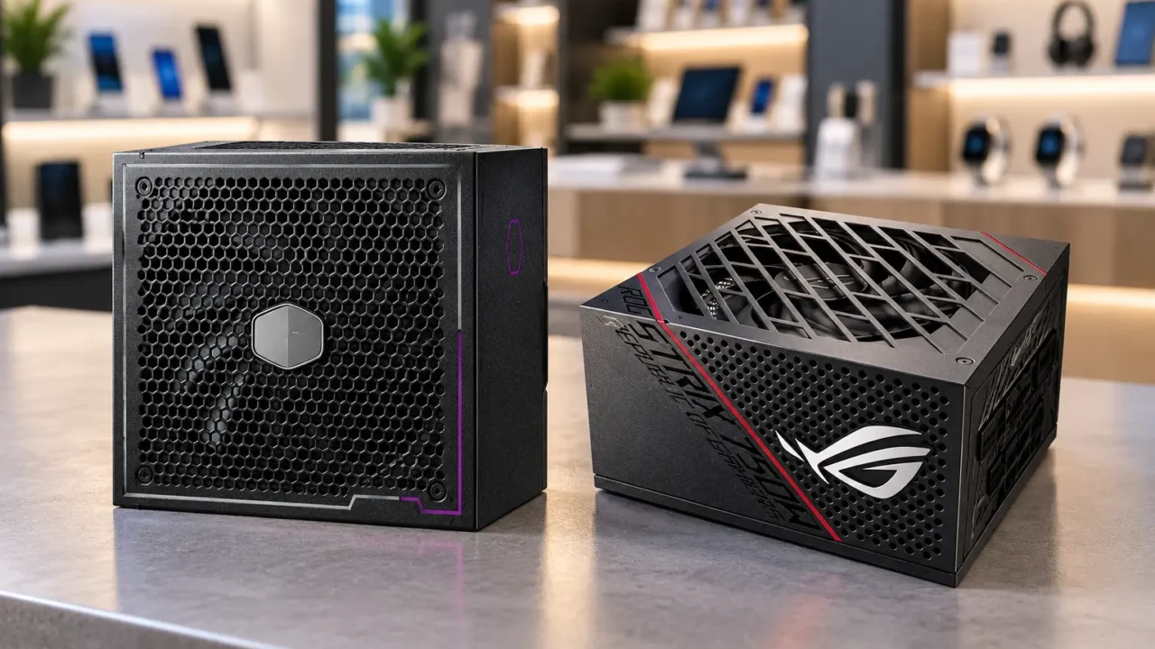 Cooler Master GXIII ou ROG Strix 750W: cabos, refrigeração e garantia