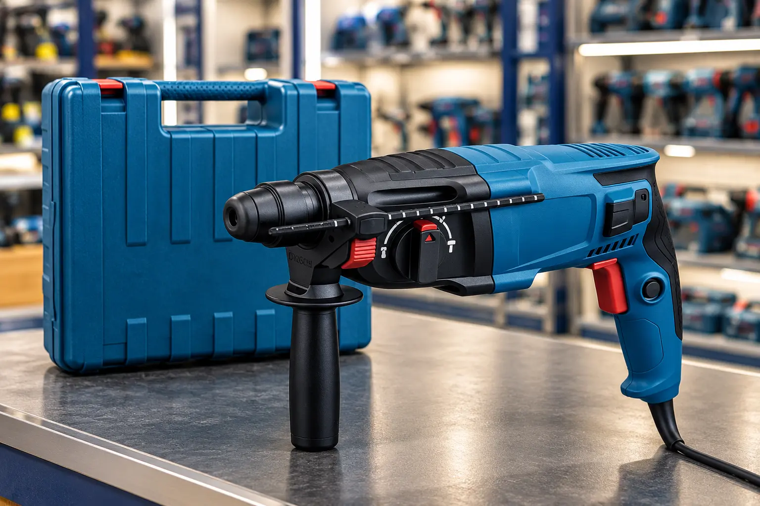 Entre 820W e 720W, os marteletes Bosch se separam no cinzelamento