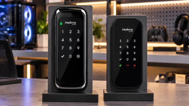 FR 101V ou FR 101: mais senhas ou teclado touch e alarmes