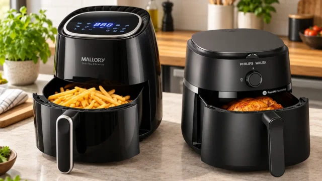 Mallory 5,5L ou Philips Walita 4,2L: capacidade ou limpeza