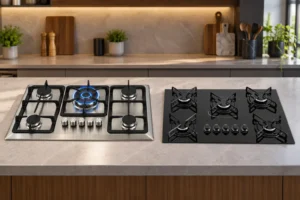 Fischer TC Infinity ou Itatiaia Essencial: inox, vidro e queimadores