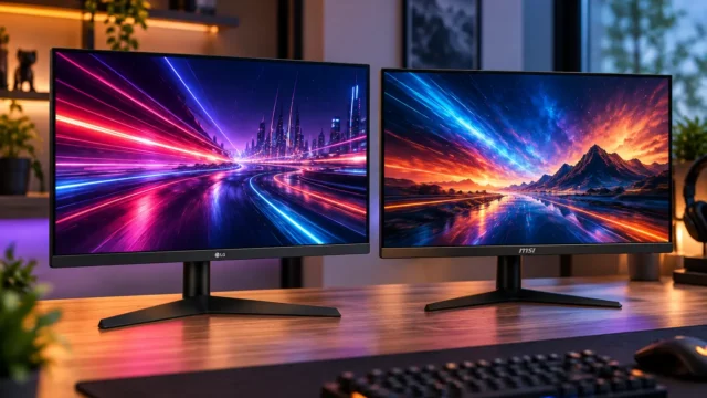 LG UltraGear 180Hz ou MSI G242L 144Hz: a diferença está na frequência