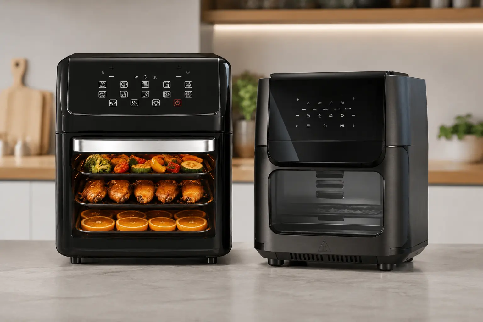 Air fryer oven 12L: Gaabor foca recursos; Electrolux traz outra proposta