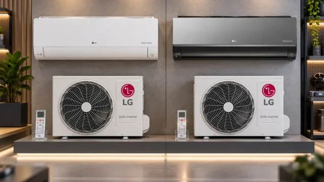 LG Dual Inverter 24.000 ou ARTCOOL: visual e recursos separam os dois