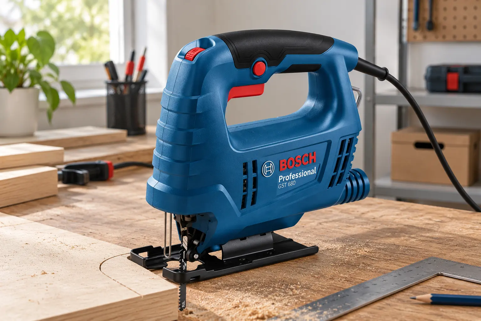 Bosch GST 680 ou GST 75 E: potência não decide sozinha o corte