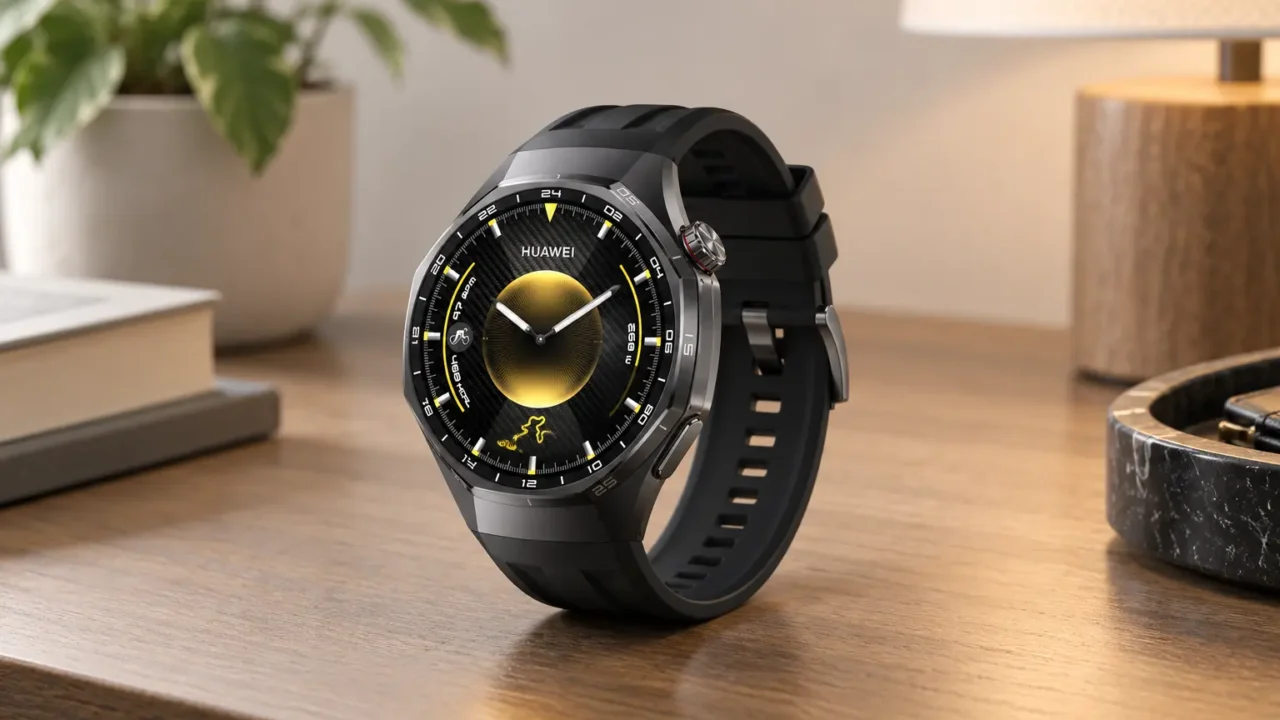 No HUAWEI WATCH GT 6, saúde e esporte decidem mais que a bateria