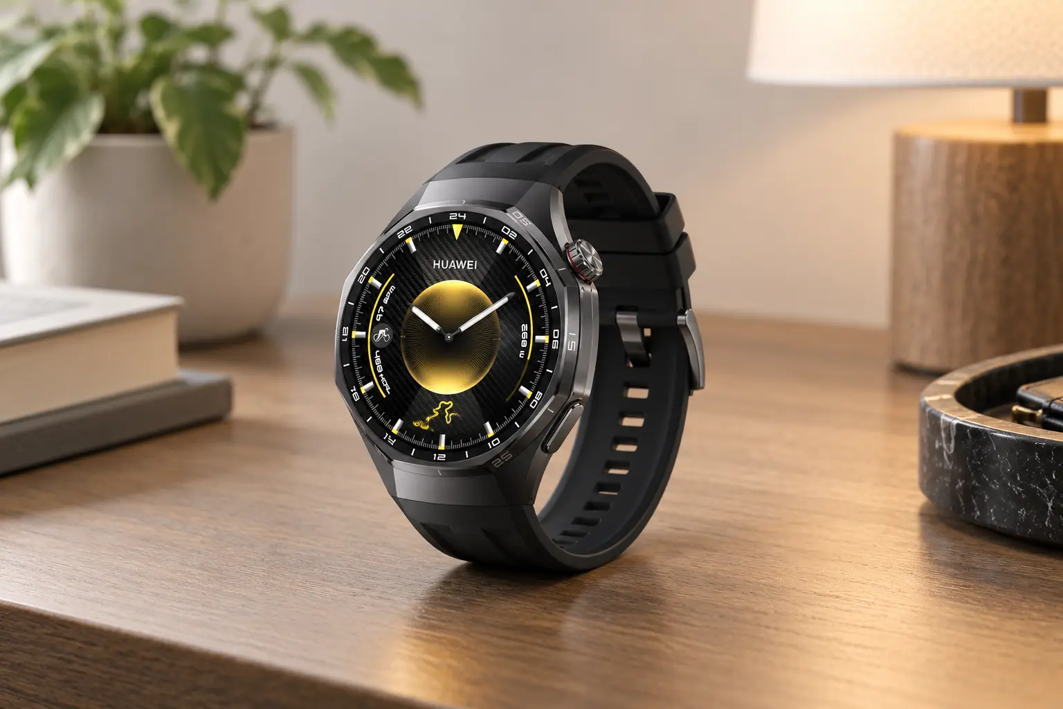 No HUAWEI WATCH GT 6, saúde e esporte decidem mais que a bateria