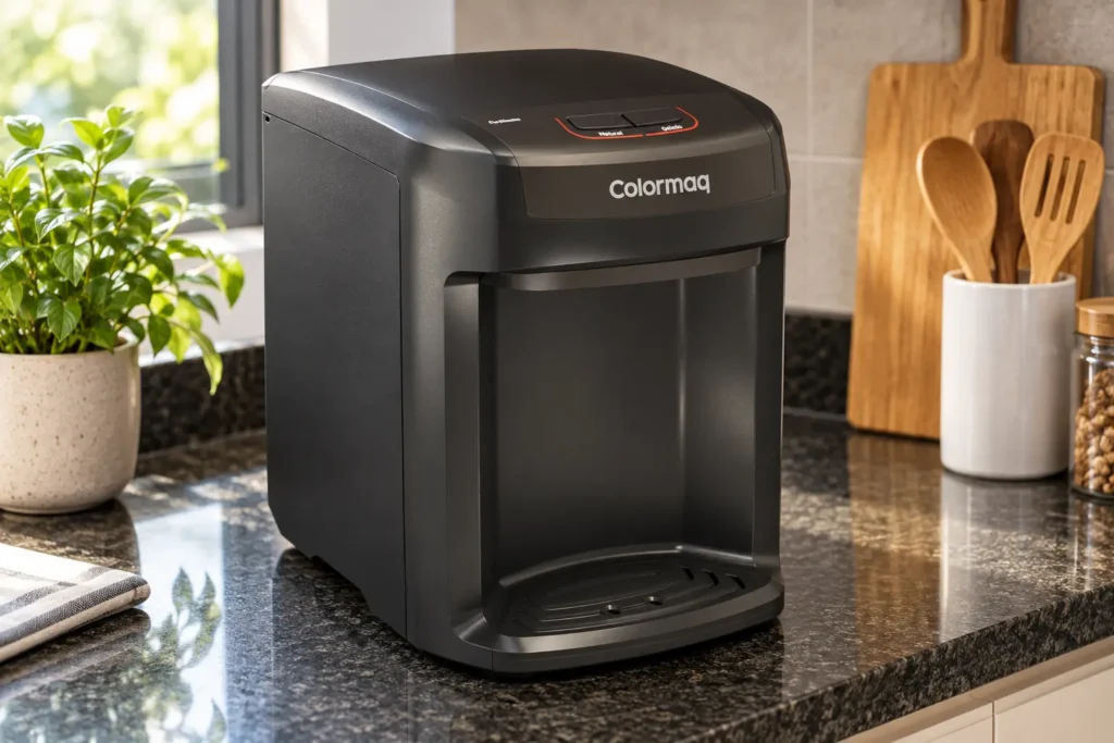 Colormaq eletrônico ou com compressor: duas rotinas de água gelada