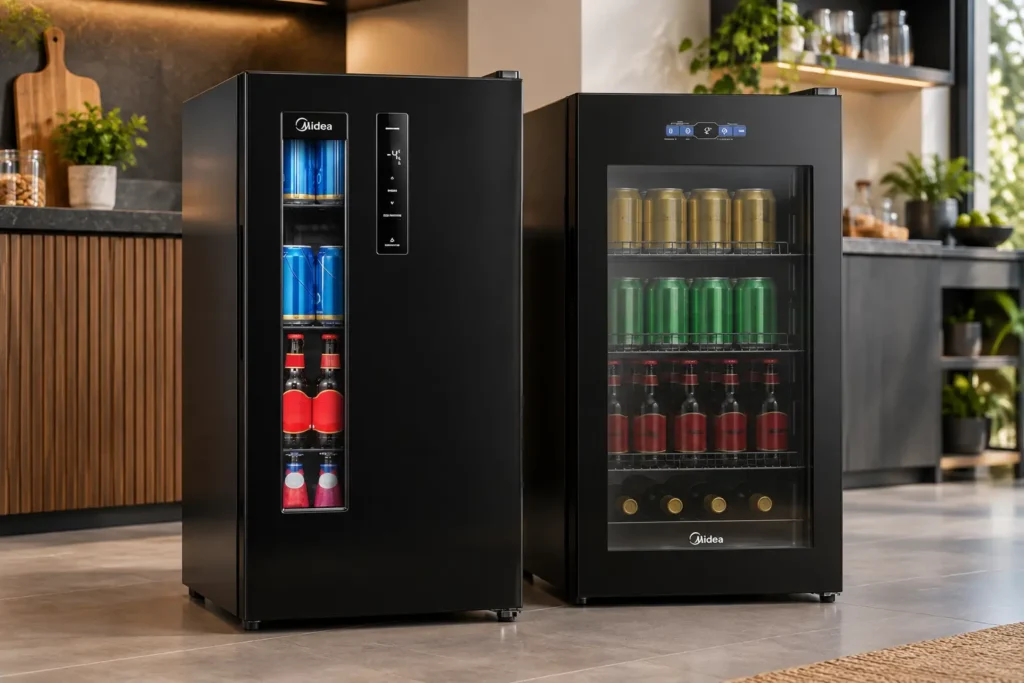 Midea 82L 3 em 1 ou Frost Free: flexibilidade ou cerveja a -4°C