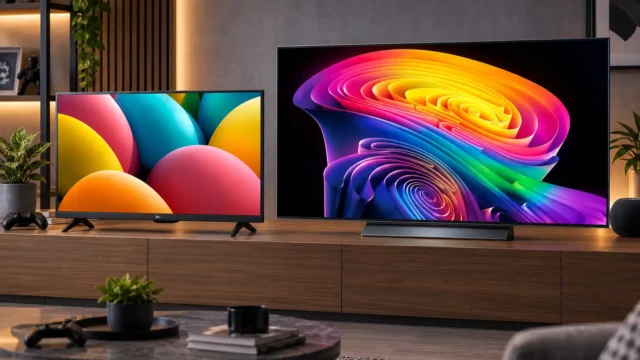 LG 32RL601CBSA ou C6 55: tamanho e espaço mudam a decisão