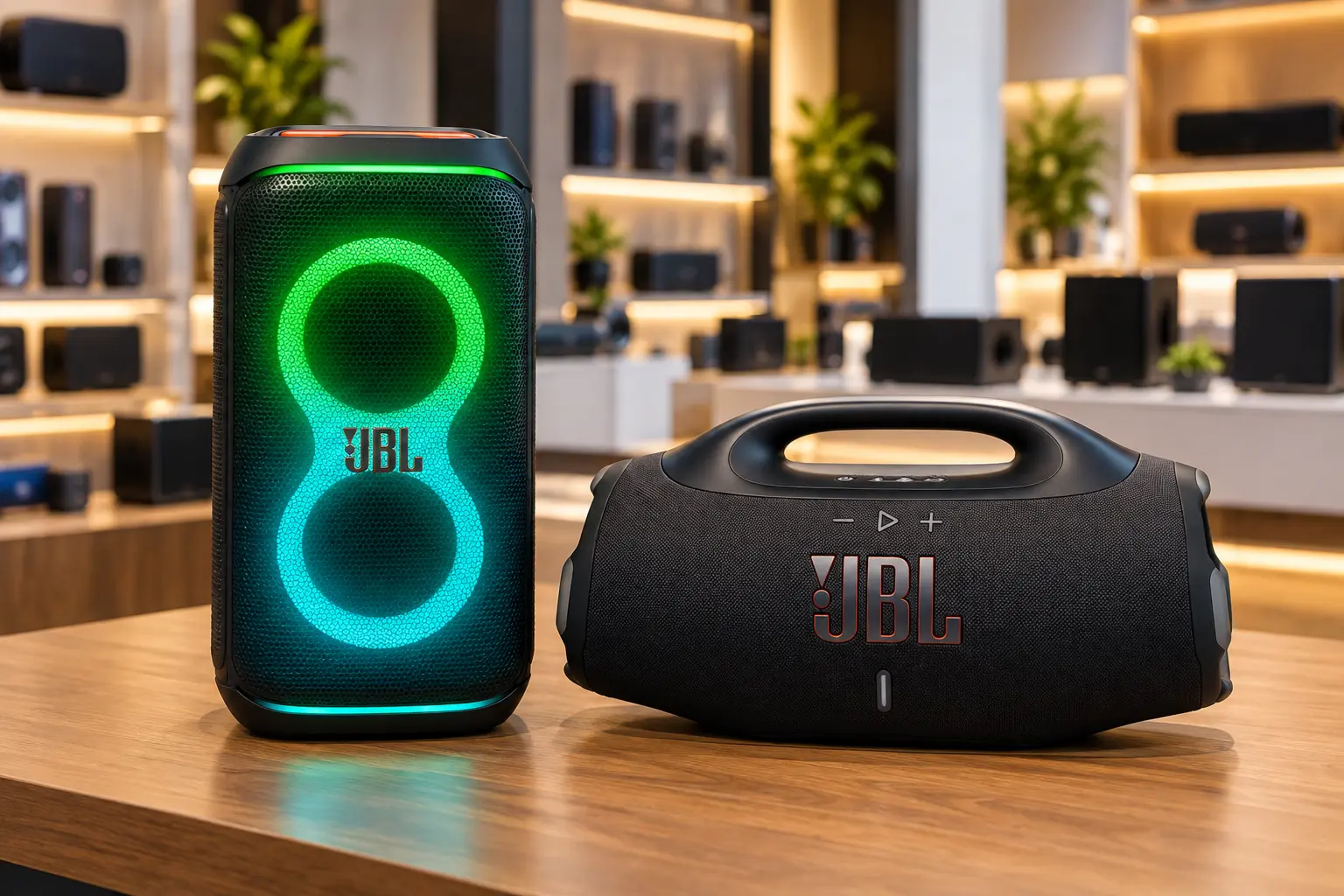 PartyBox Club 120 ou Boombox 4: a diferença está na autonomia e no IP68