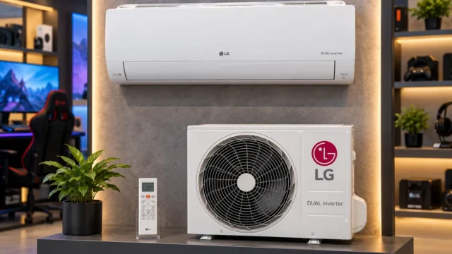 LG Dual Voice AI ou ARTCOOL: 24.000 BTUs vêm antes do acabamento