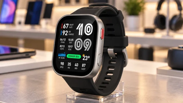 Amazfit Bip 6 ou Bip Max: até 14 ou 20 dias de bateria declarada