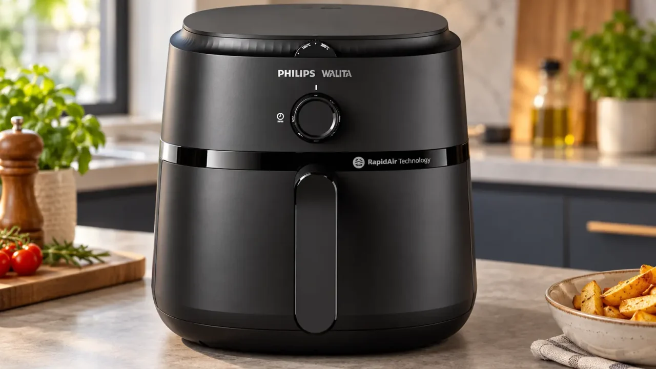 Air fryer de 6,2 L ou 5,6 L: touch, analógico e cesto de 4 L