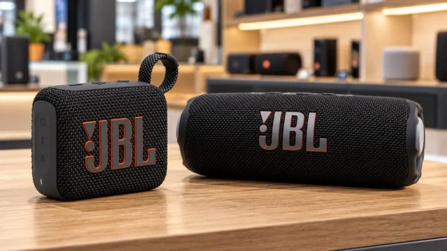 JBL Go 4 cabe na palma da mão; Flip 7 amplia a autonomia para 16h