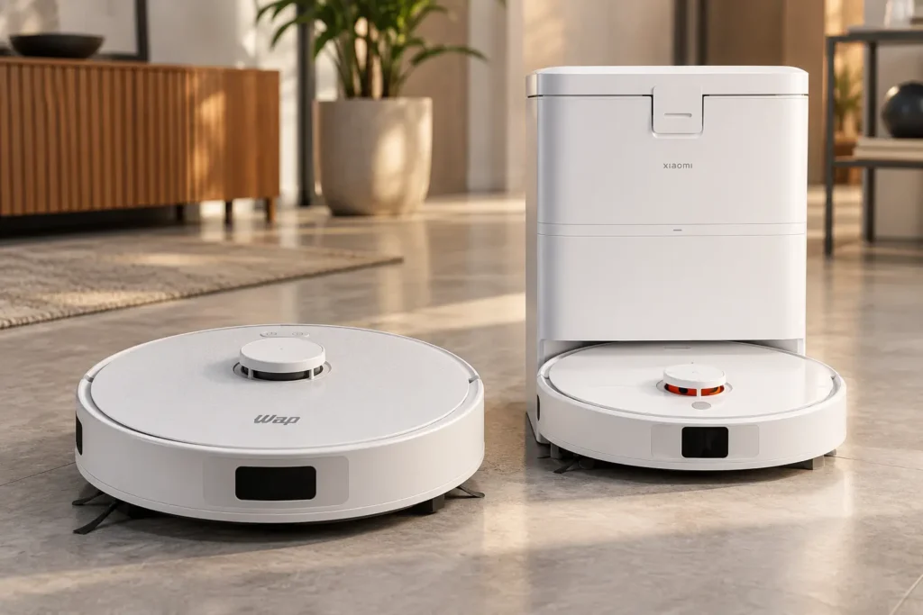 WAP W3000 ou Xiaomi H50: mapeamento ou base com autolimpeza