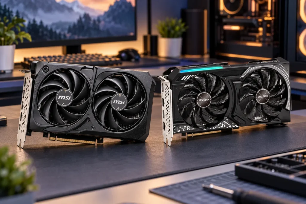 RTX 5060 ou RX 9060 XT: a diferença está nos 8 GB e 16 GB de VRAM