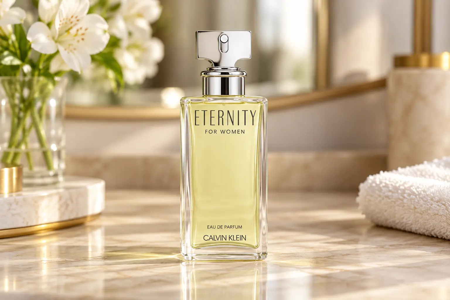 Calvin Klein Eternity: fragrâncias distintas e frascos de 30 ou 100 ml