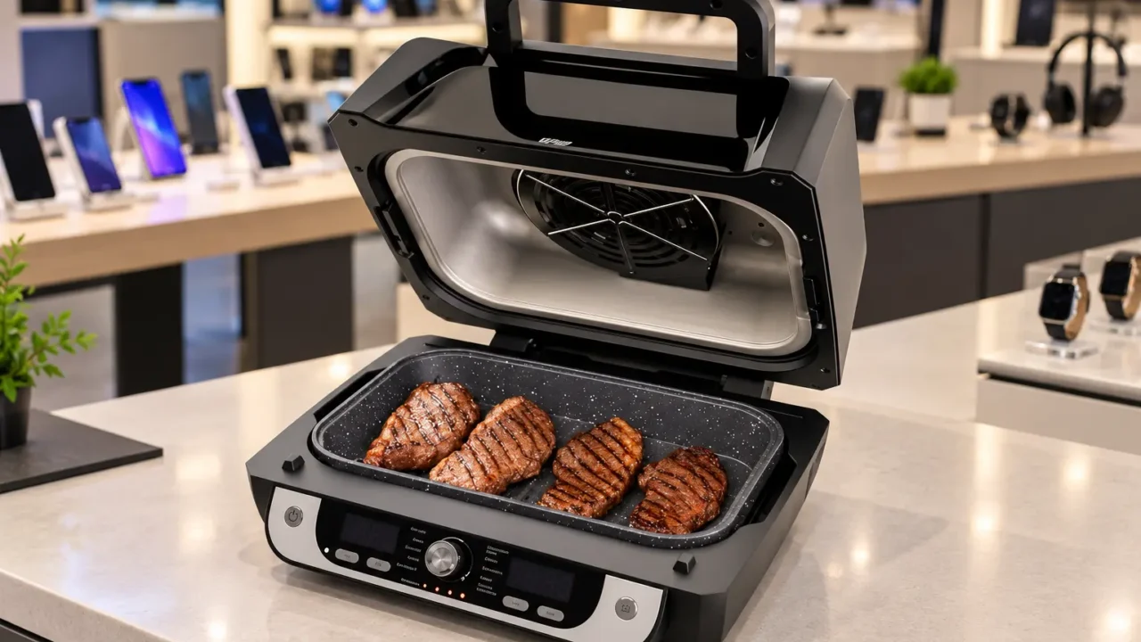 WAP Barbecue ou Oven: 230 °C na grelha ou dois andares de 12L
