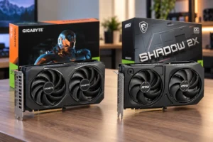 RTX 5060 Ti Gigabyte ou MSI: a diferença está nos 8GB e 16GB de VRAM