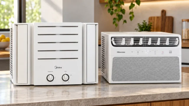 Midea mecânico ou Hisense Wi-Fi: fluxo de ar ou controle pelo app