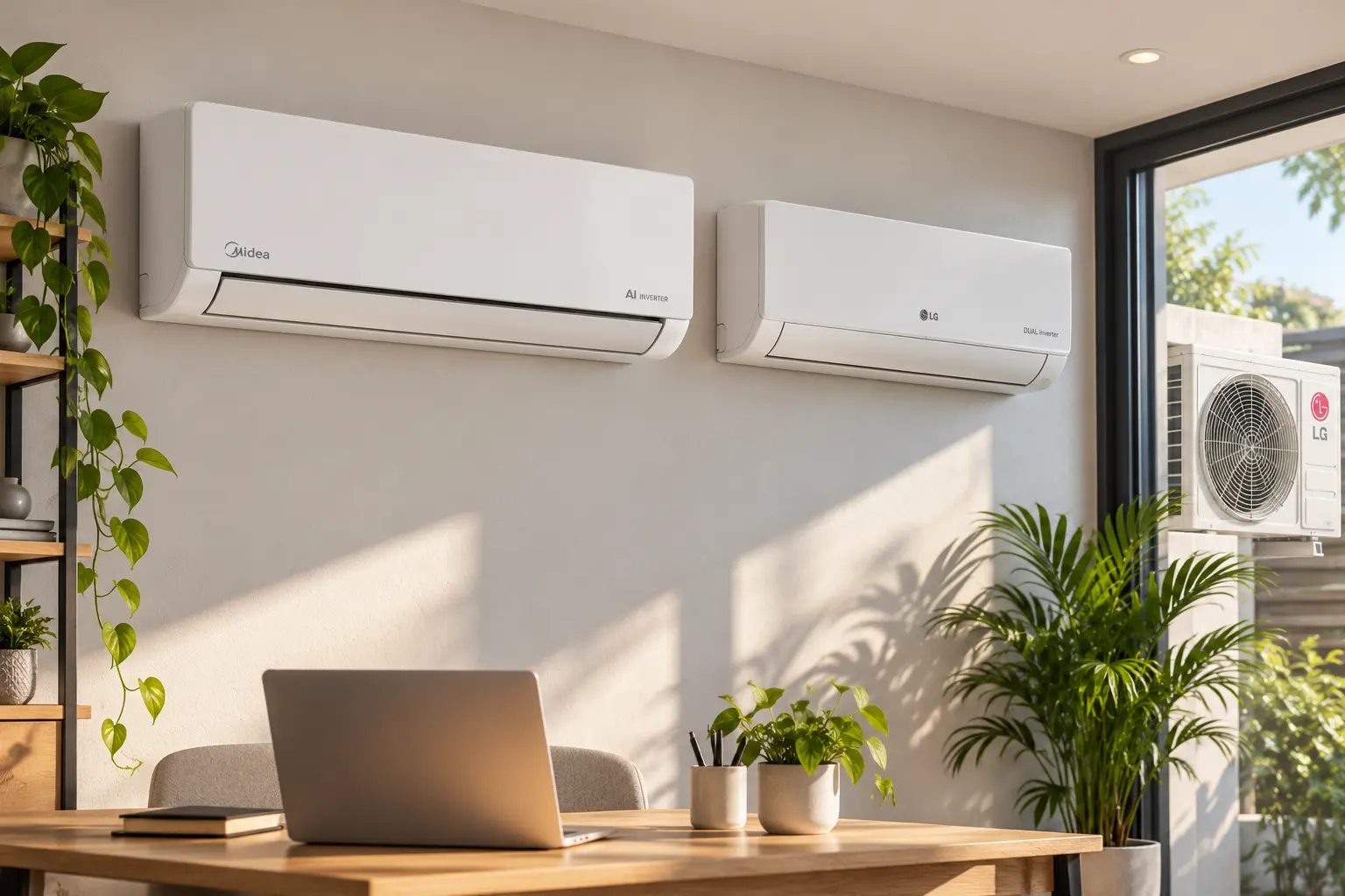 Midea AirVolution AI ou LG AI Voice: o que muda no ajuste automático