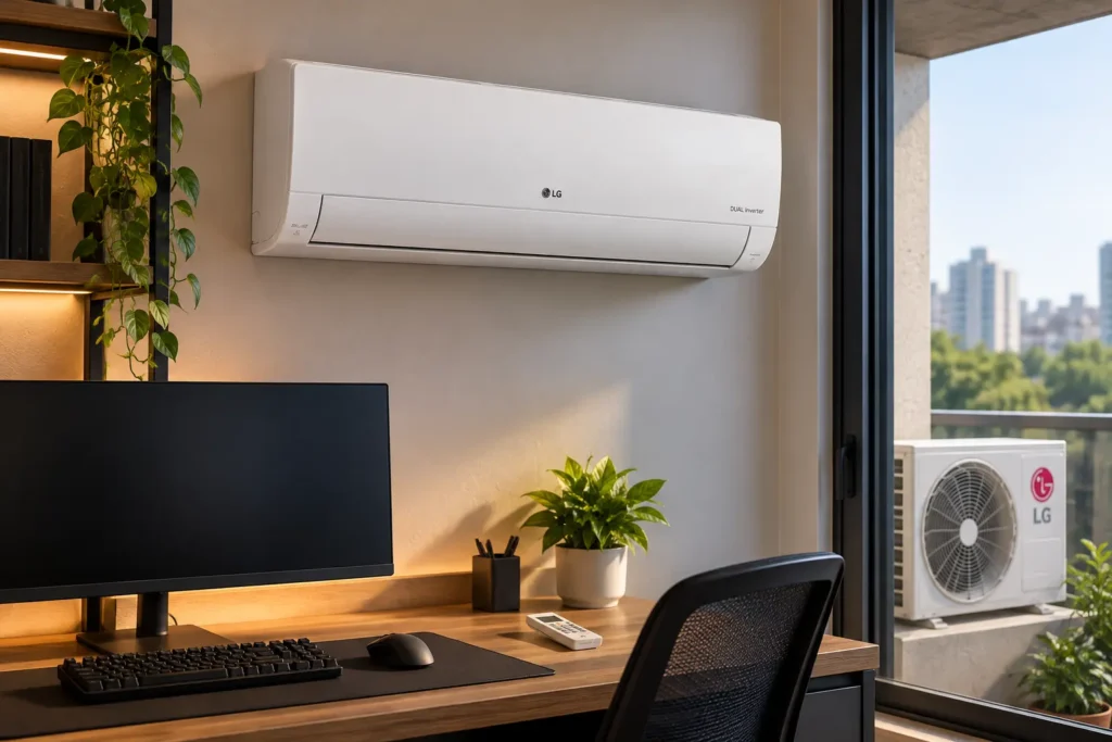 3 ar-condicionados LG AI Voice de 9000 a 24000 BTUs