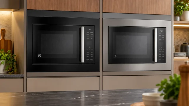Electrolux ME3BP ou ME3BC: preto, cinza e voltagem na cozinha
