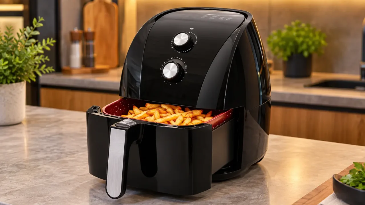 Britânia 5,5L ou Air Fry Oven 12L: cesto ou função de forno