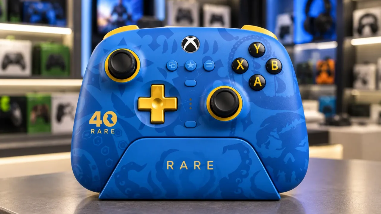 8BitDo Rare joga sem fio no Xbox; Ultimate Black exige USB