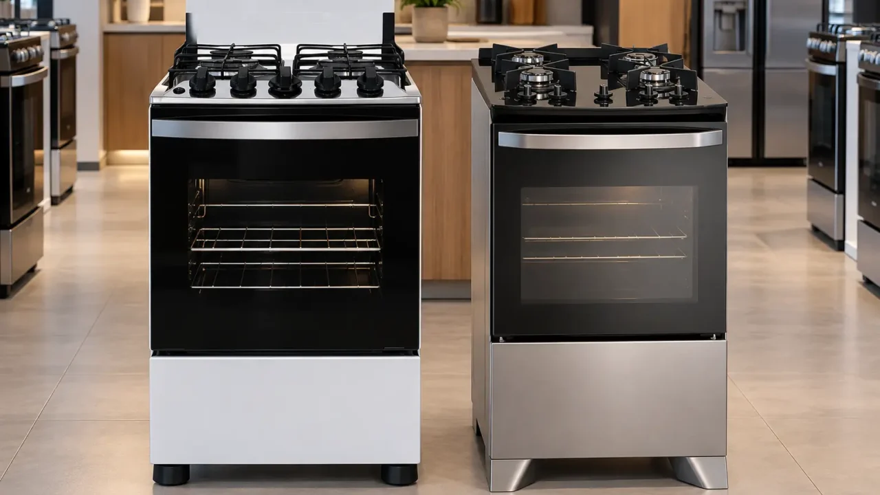 Brastemp BFO4NBB ou Electrolux FE4GG: prateleiras ou Tripla Chama