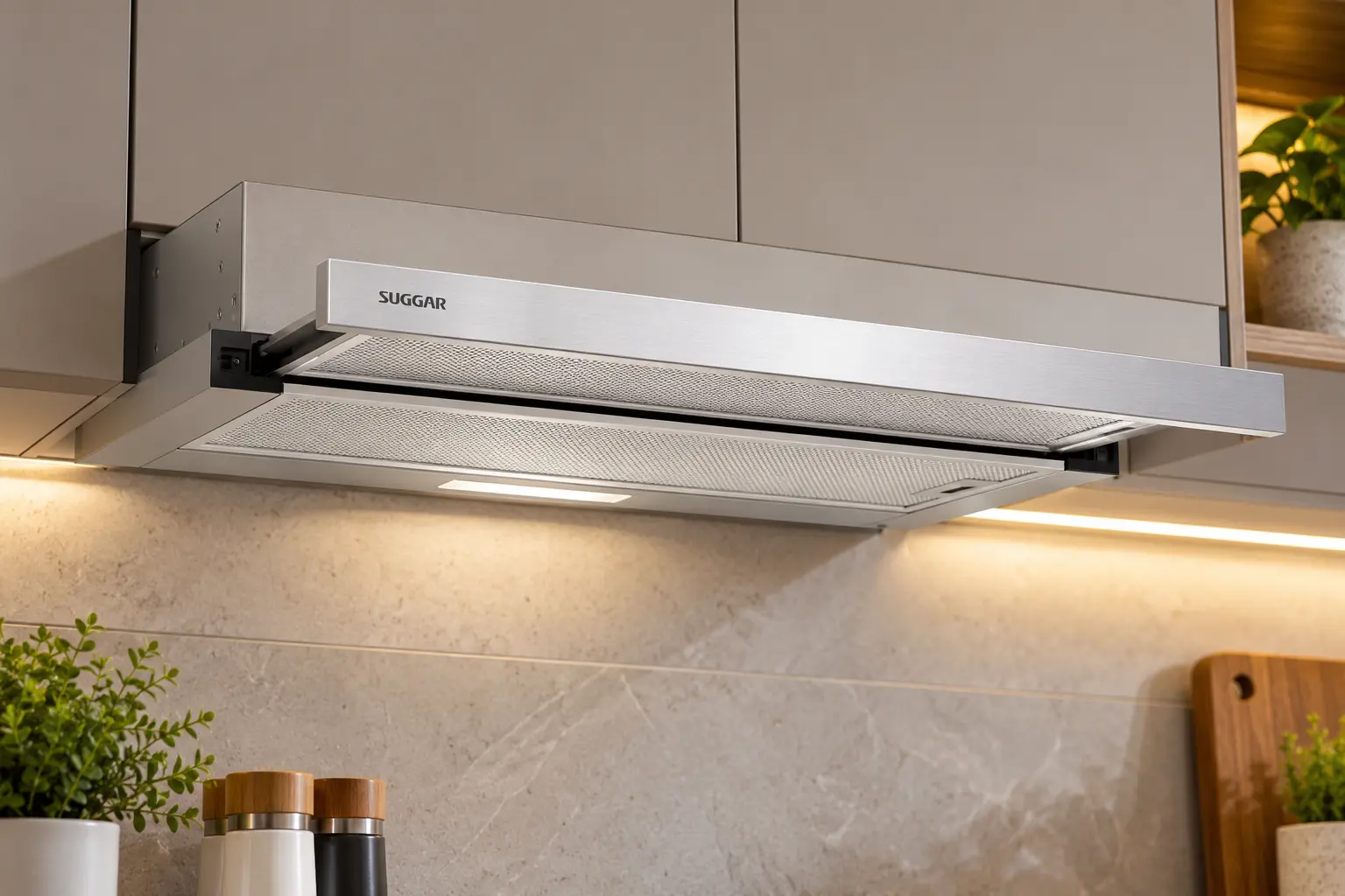 Depurador Suggar 80 cm: embutir no móvel ou instalar o Slim convencional