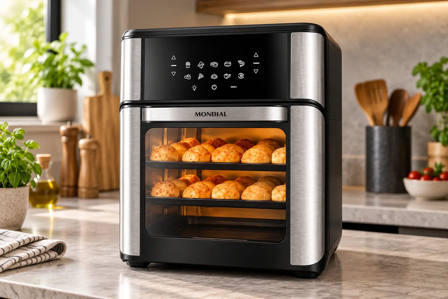 Mondial Oven 12L ou air fryer 3,5L: quando o forno compensa
