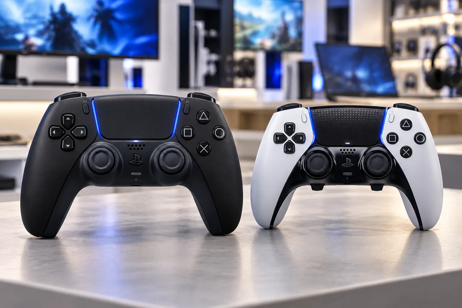 DualSense ou Edge: controle padrão ou personalização no PS5