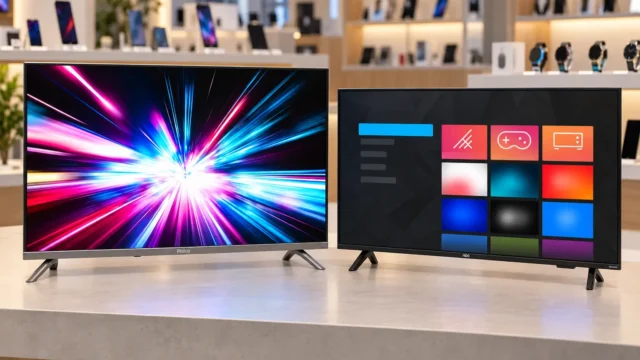 Philco P32CRB ou AOC 32S5155: HDR10, áudio ou conexões HDMI