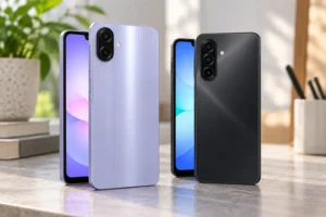 Galaxy A07 ou A17: mesma memória, diferenças na câmera e no software