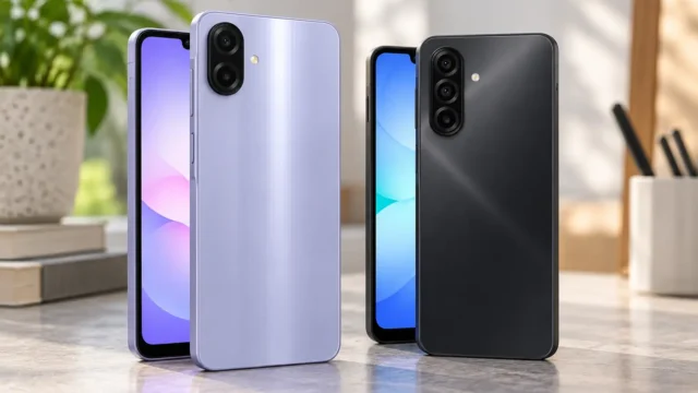 Galaxy A07 ou A17: mesma memória, diferenças na câmera e no software