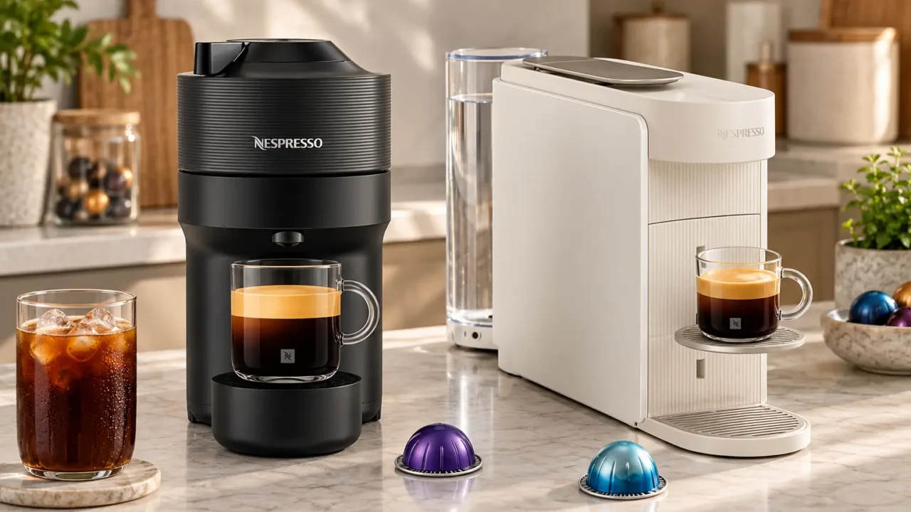 Vertuo Pop ou Vertuo Up: preparo simples ou ajustes para café gelado
