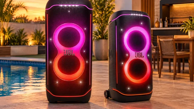 PartyBox Ultimate ou 720: potência, Dolby Atmos ou bateria