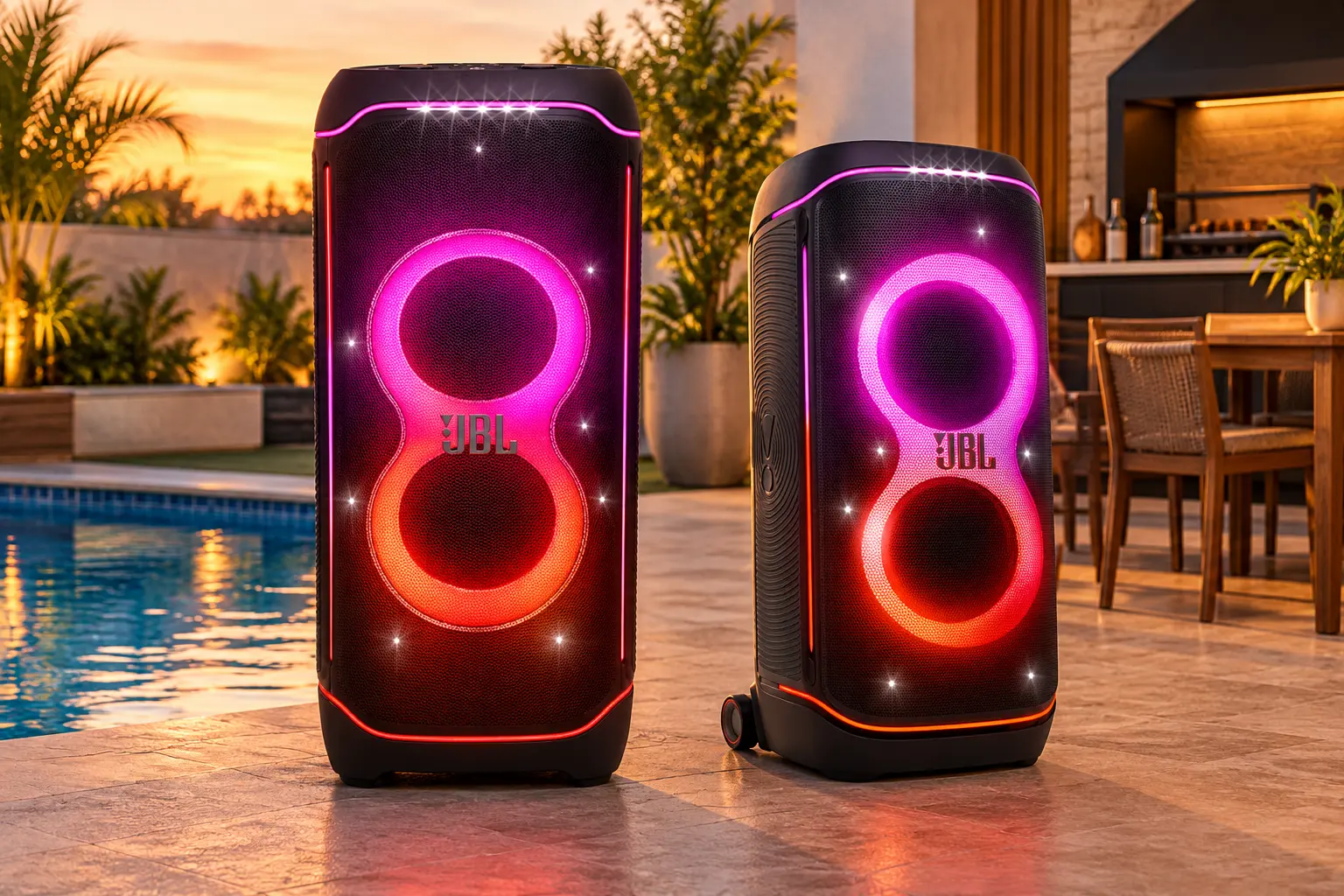 PartyBox Ultimate ou 720: potência, Dolby Atmos ou bateria