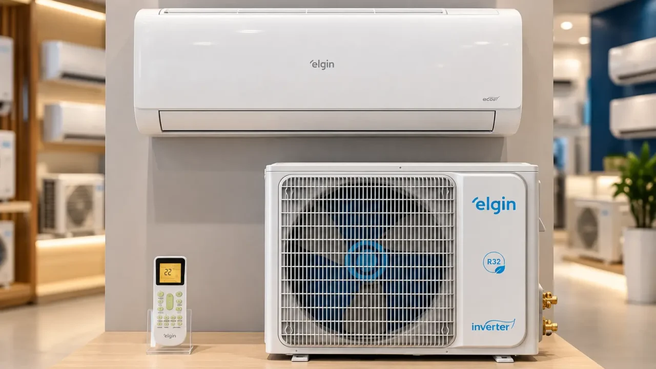 Elgin Eco III: 9.000 ou 12.000 BTUs, só frio ou quente/frio?