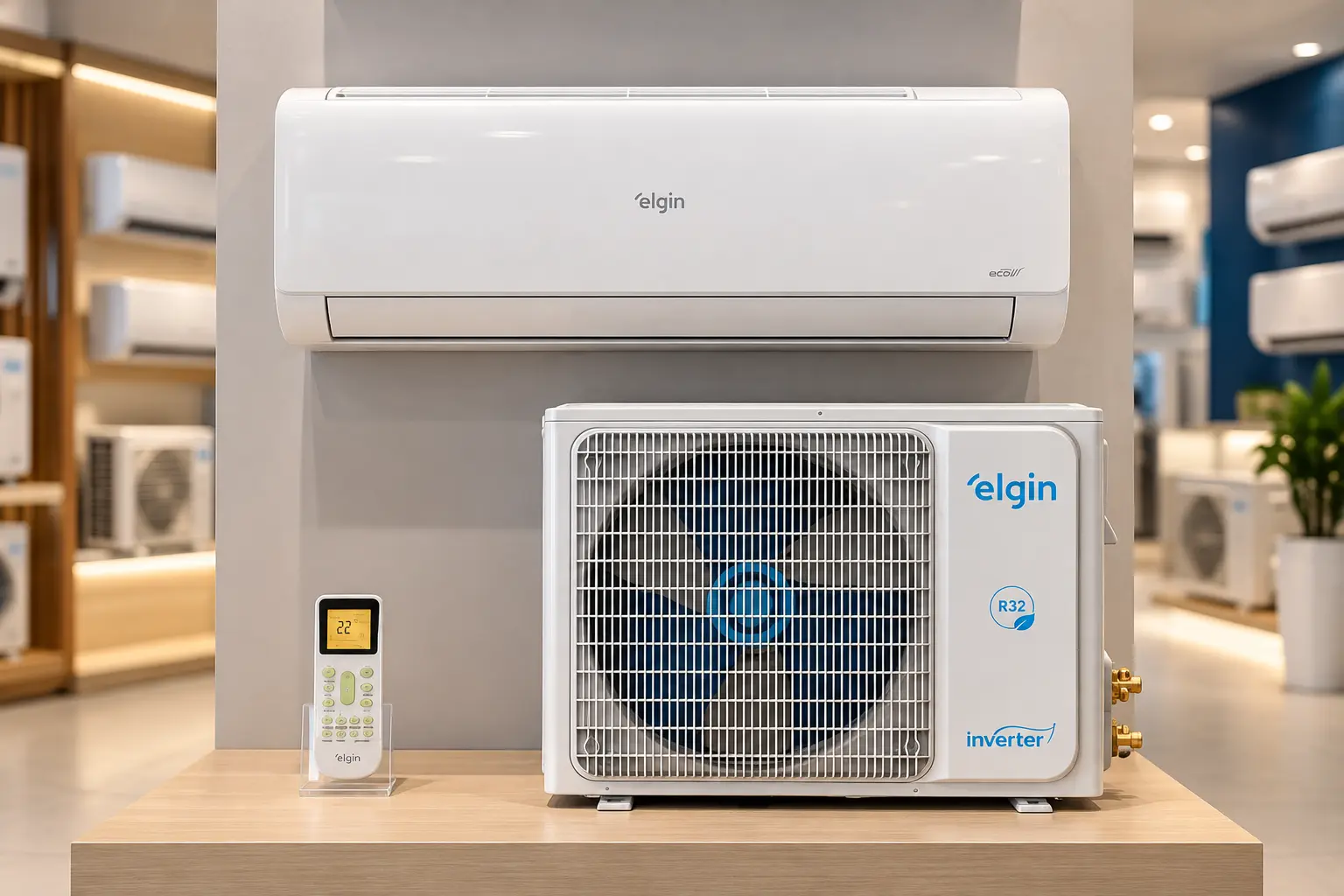 Elgin Eco III: 9.000 ou 12.000 BTUs, só frio ou quente/frio?