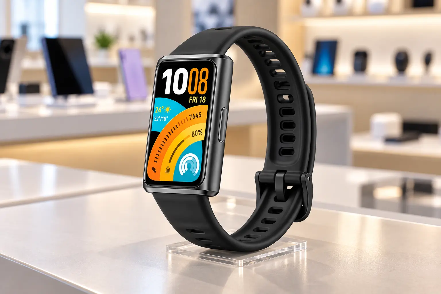 HUAWEI Band 10 e rivais: GNSS independente separa as Pro