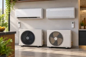 Midea EcoMaster 24.000 ou WindFree 12.000: capacidade e conforto