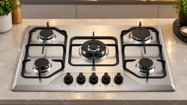 3 cooktops de 5 bocas: Electrolux e Itatiaia a gás ou HQ de indução