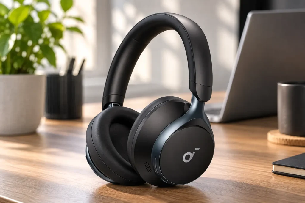 Q30, Space One e Q45: de 40 a 50 horas com ANC ligado