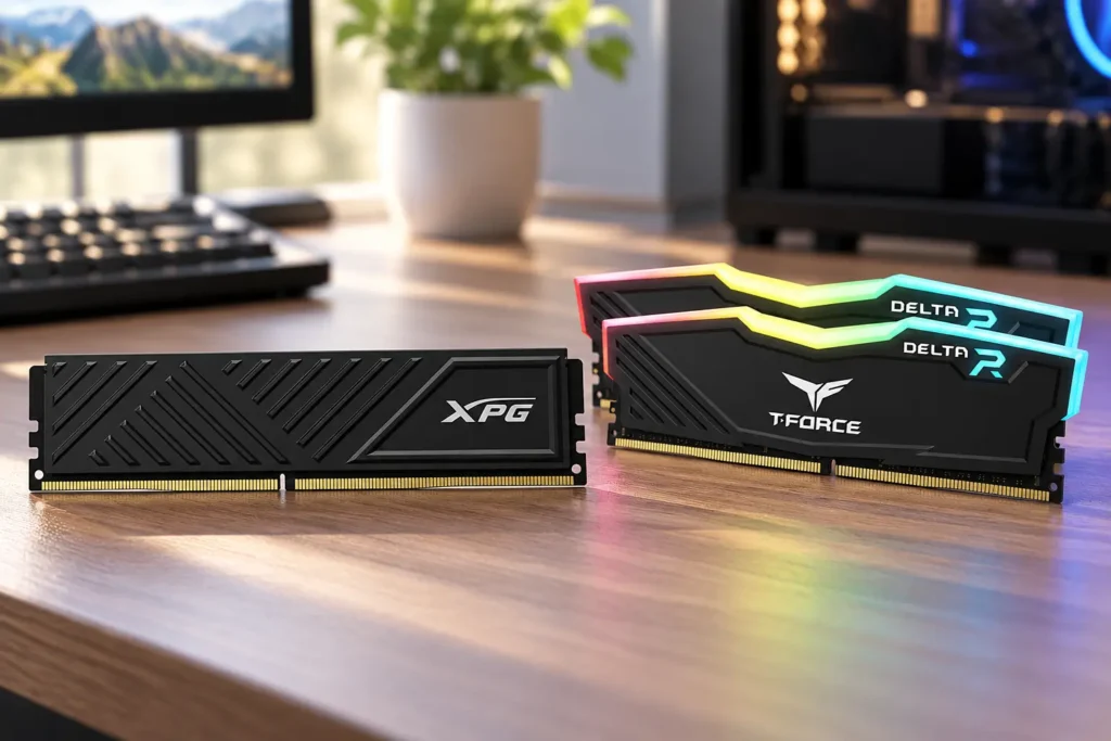 XPG D35 ou T-Force Delta RGB: 8GB avulsos ou 16GB em dois módulos