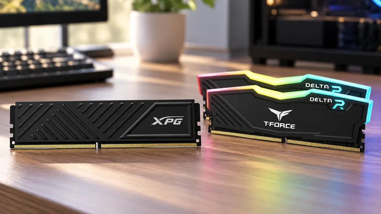 XPG D35 ou T-Force Delta RGB: 8GB avulsos ou 16GB em dois módulos
