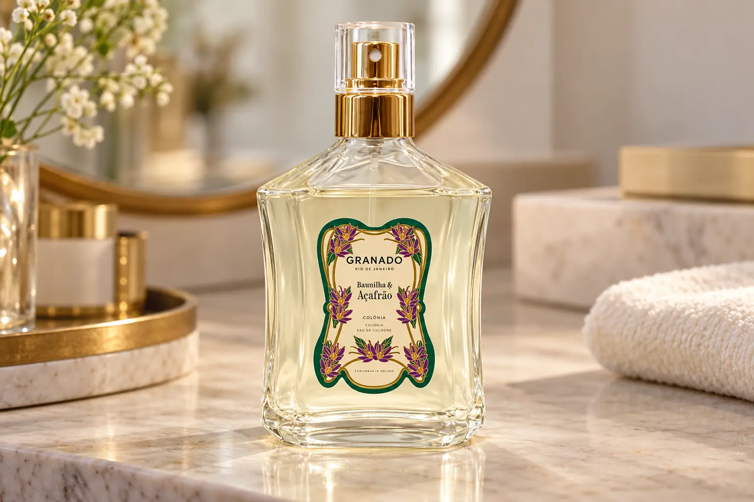 Granado Vintage 300ml: baunilha, limão ou sândalo no frasco?